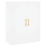 vidaXL Wandkast Wit - 69,5x34x90 cm - 53% Korting!