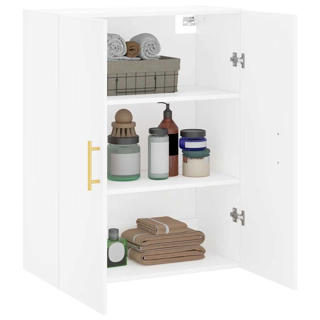 vidaXL Wandkast Wit - 69,5x34x90 cm - 53% Korting!