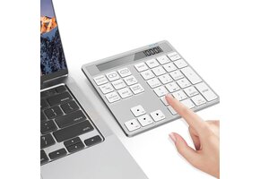 Cijferblok & Rekenmachine 2-in-1: Draadloos Bluetooth/2.4G - 41% Korting!