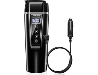 Reiswaterkoker 12V/24V - 450ml RVS - 29% Korting