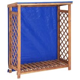 vidaXL Houtopslag Acaciahout 105x38x115cm - 34% Korting