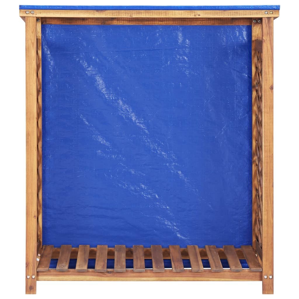 vidaXL Houtopslag Acaciahout 105x38x115cm - 34% Korting