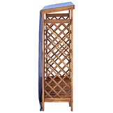 vidaXL Houtopslag Acaciahout 105x38x115cm - 34% Korting