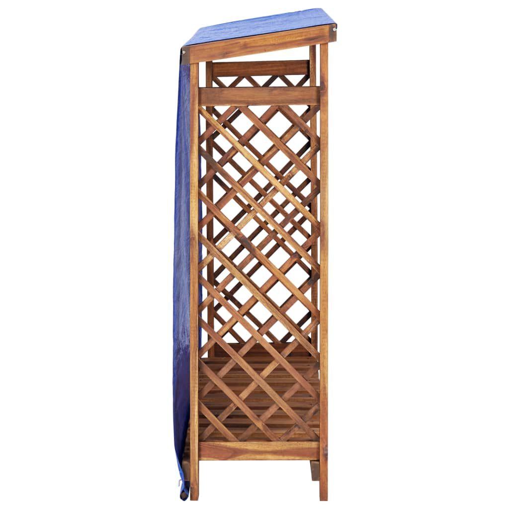 vidaXL Houtopslag Acaciahout 105x38x115cm - 34% Korting