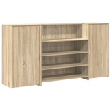 vidaXL Opbergkast Sonoma Eiken - 54% Korting