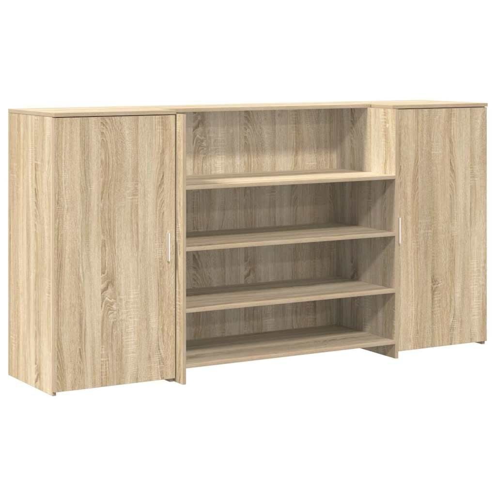 vidaXL Opbergkast Sonoma Eiken - 54% Korting