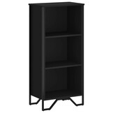 vidaXL Boekenkast 50x31x106 cm zwart - Nu 34% Korting!