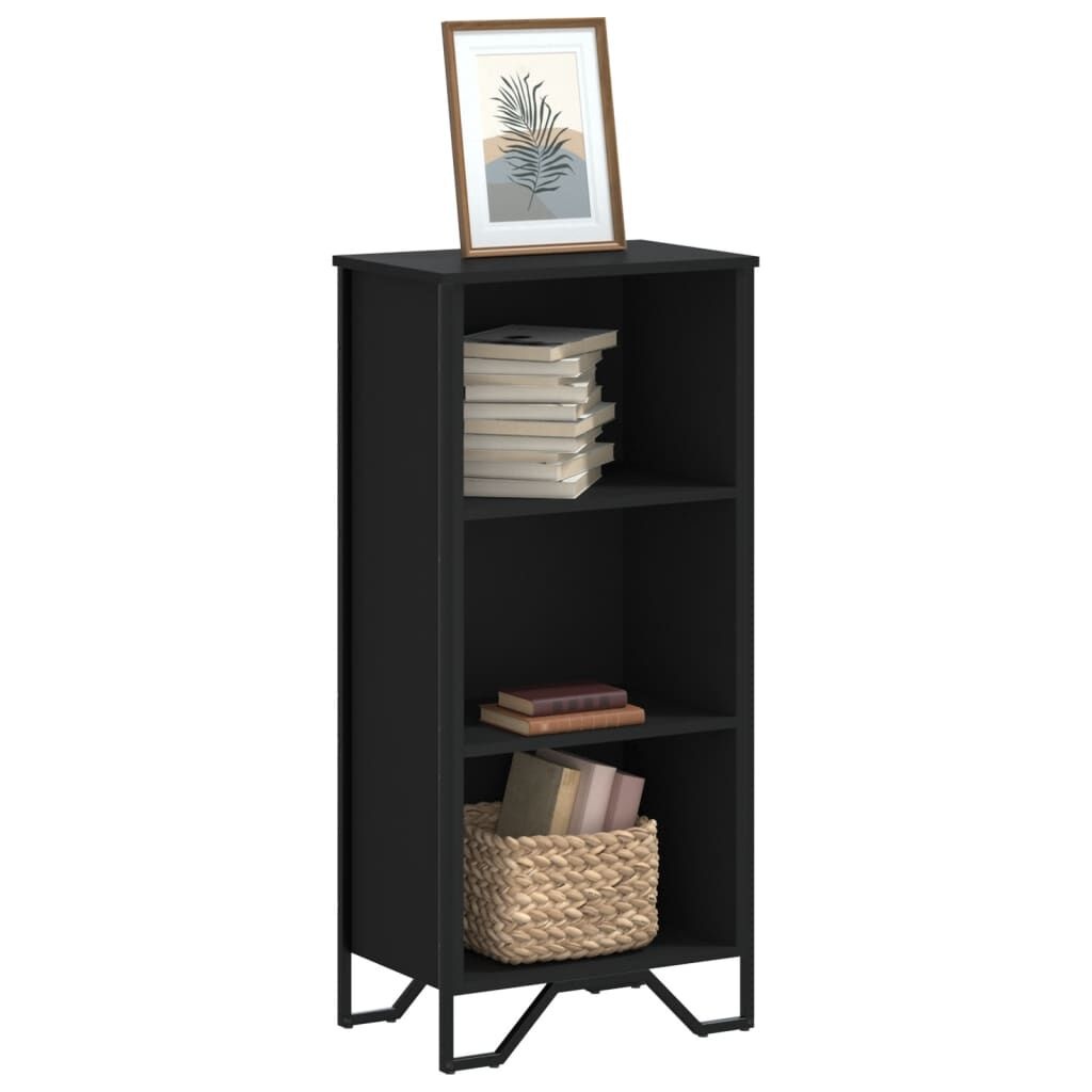 vidaXL Boekenkast 50x31x106 cm zwart - Nu 34% Korting!