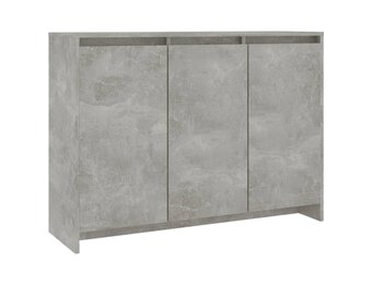 vidaXL Dressoir Betongrijs 102x33x75 cm - 52% Korting!