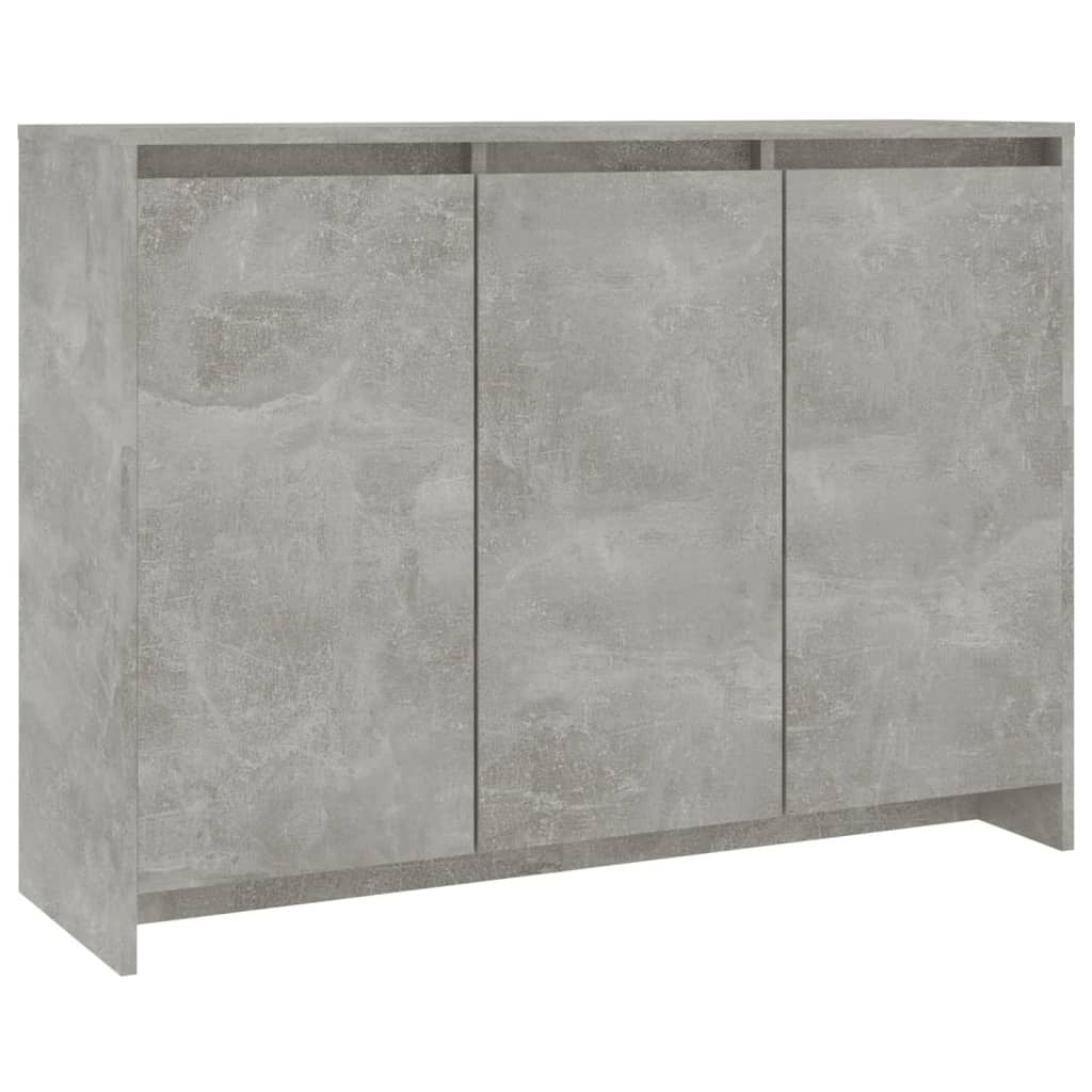 vidaXL Dressoir Betongrijs 102x33x75 cm - 52% Korting!