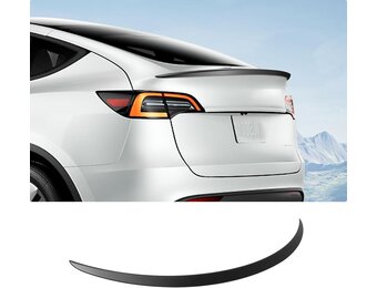 Tesla Model Y Achterspoiler Mat Zwart - 52% Korting