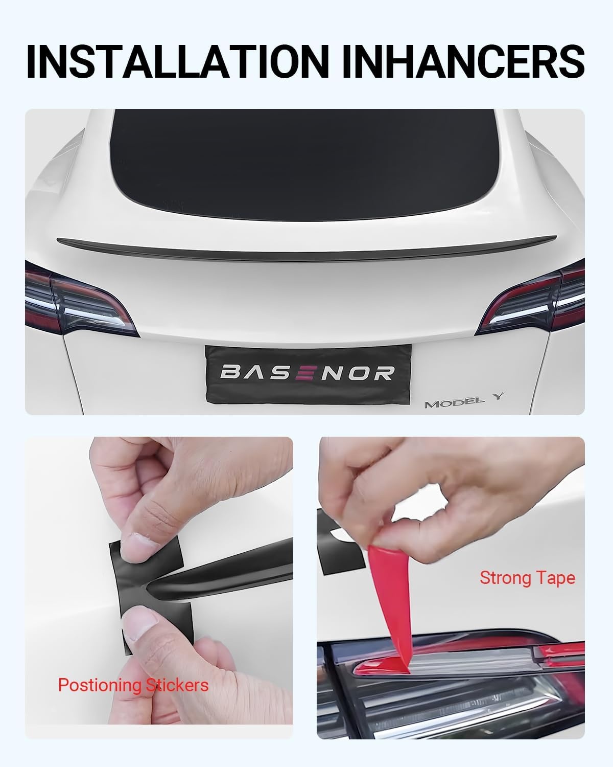 Tesla Model Y Achterspoiler Mat Zwart - 52% Korting