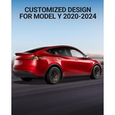 Tesla Model Y Achterspoiler Mat Zwart - 52% Korting