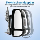 Buitenspiegel Rechts Elektrisch Inklapbaar met Korting - Fiat Ducato