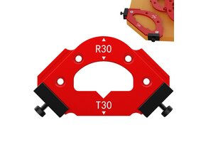Freessjabloon Bovenfrees 3-in-1 R30 | Aluminiumlegering - 69% Korting