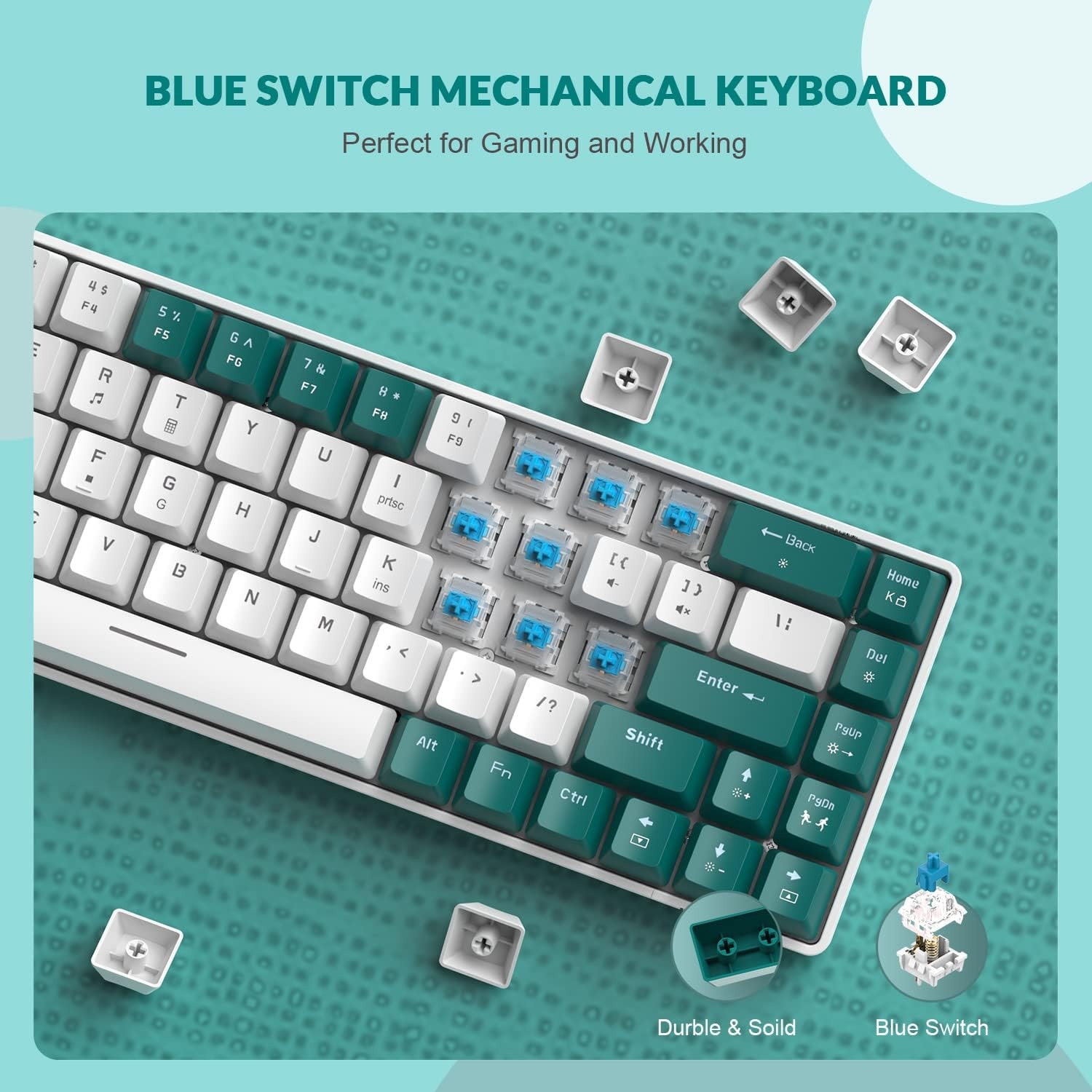Gaming Set: 60% Mechanisch Toetsenbord & Muis met 24% Korting