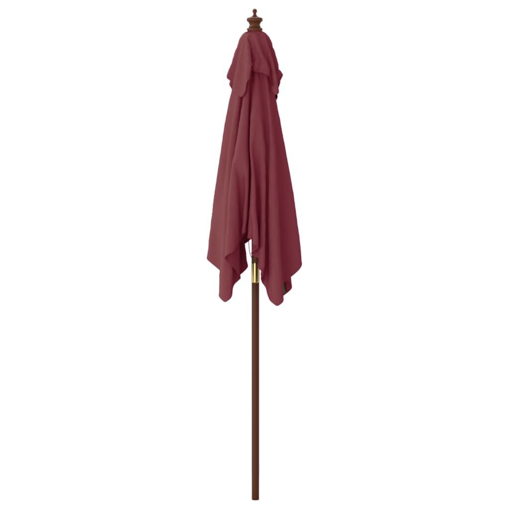 VidaXL Parasol Bordeauxrood - 71% Korting!