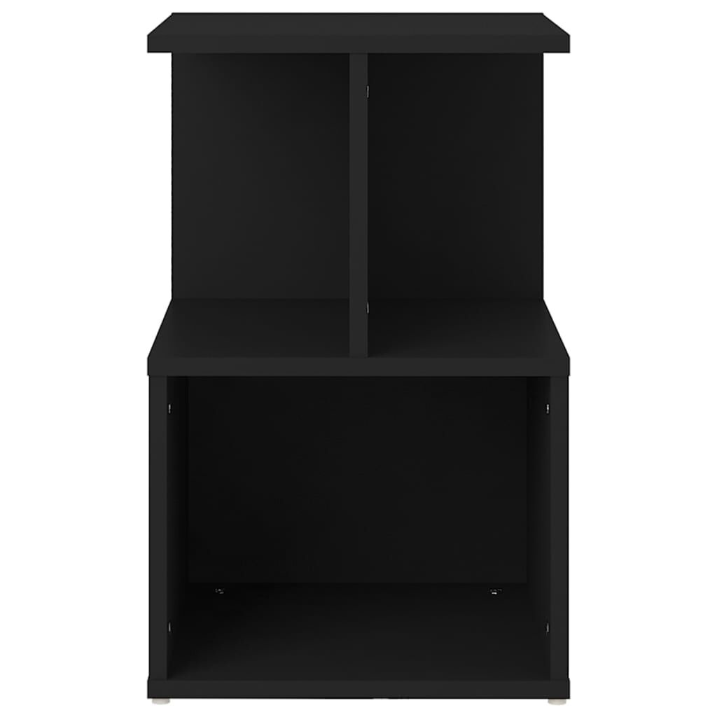 vidaXL Nachtkastjes (2 st) Zwart - 35x35x55 cm - 33% Korting