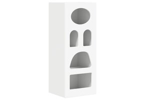 Wit Dressoir van Bewerkt Hout - 40 x 35 x 100,5 cm - 62% Korting