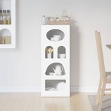 VidaXL Dressoir Wit (54% korting) - Bewerkt Hout