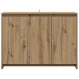 vidaXL Dressoir Artisanaal Eiken - 102x33x75cm - 30% Korting