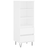 Hoge kast Wit 40x36x110 cm met 78% Korting