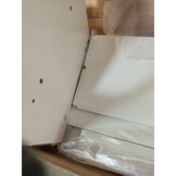 Hoge kast Wit 40x36x110 cm met 78% Korting