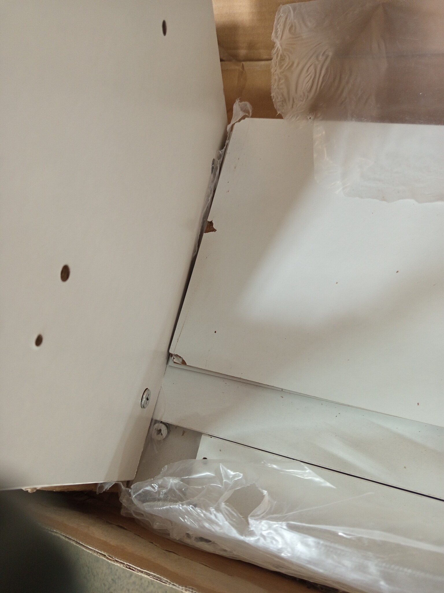 Hoge kast Wit 40x36x110 cm met 78% Korting