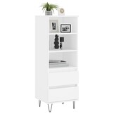 Hoge kast Wit 40x36x110 cm met 78% Korting