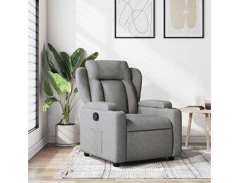 vidaXL Fauteuil Lichtgrijs - 35% Korting