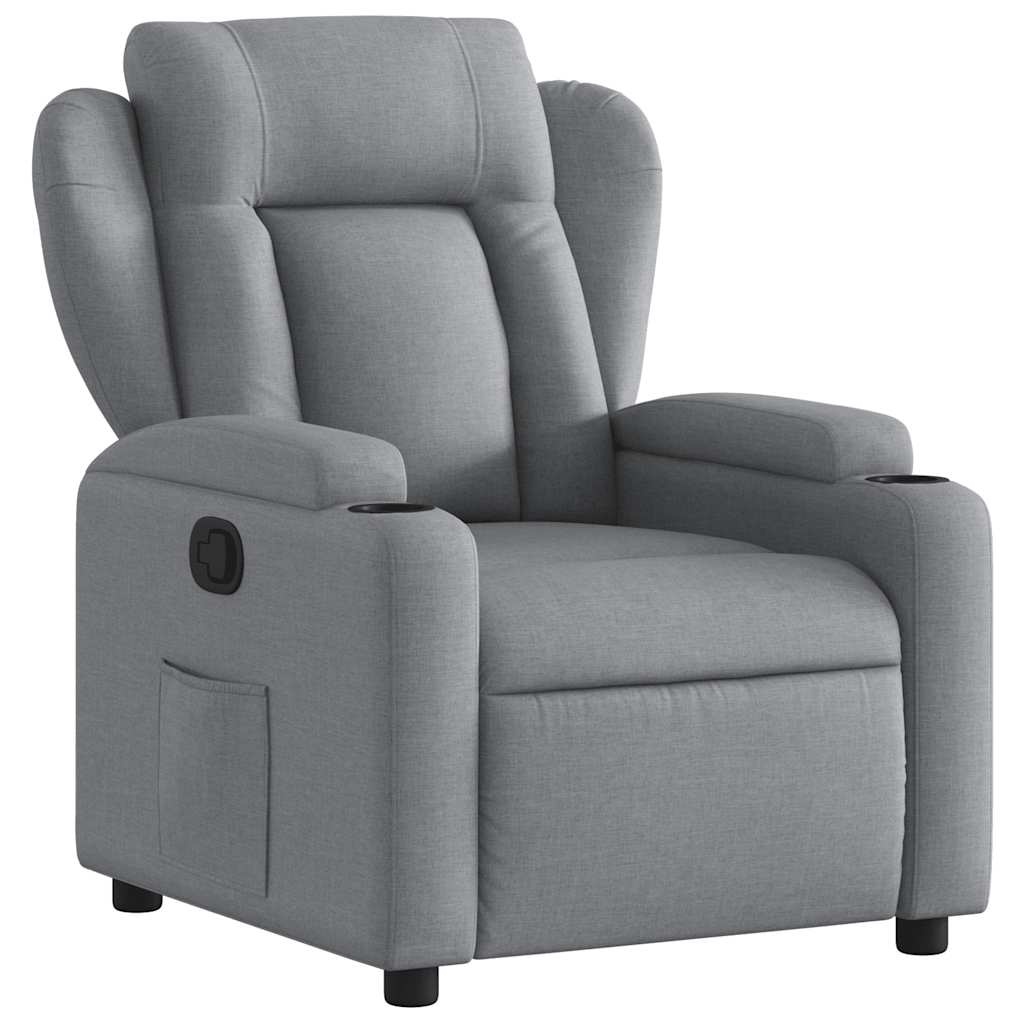 vidaXL Fauteuil Lichtgrijs - 35% Korting