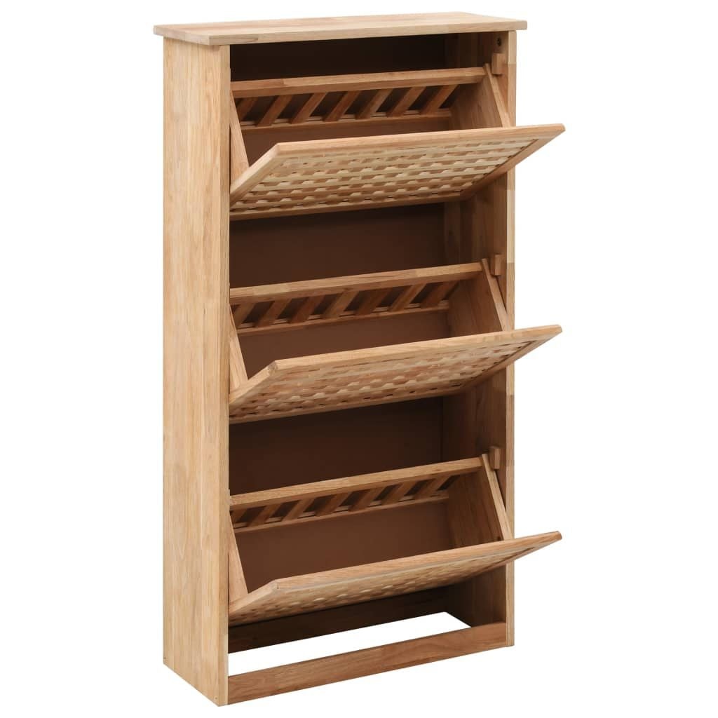 VidaXL Schoenenkast Walnotenhout - 34% Korting!
