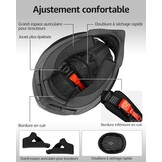 YEMA YM-915 Motorcross Helm Mat Zwart - 29% Korting
