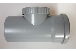 HT Reinigingsbuis DN110 Grijs - 37% Korting