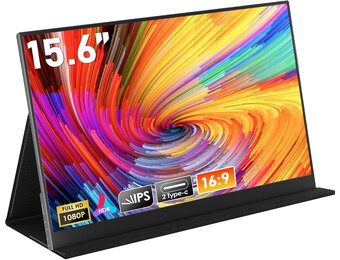 Draagbare Monitor 15.6" FHD IPS - 29% Korting!