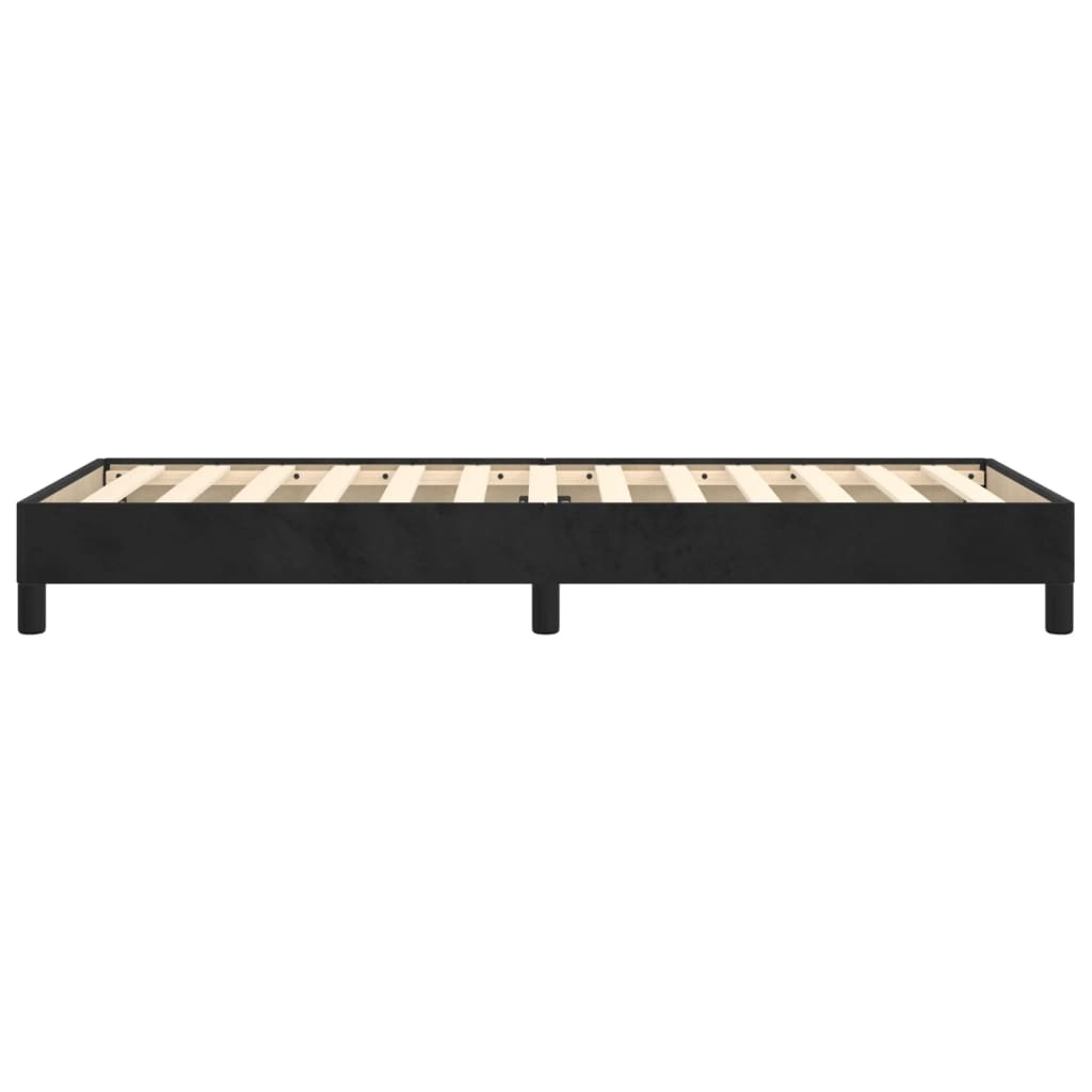VidaXL Zwart Fluweel Bedframe 100x200cm - 34% Korting!