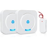 Besimlive Draadloze Deurbel Extender met 2 Stopcontacten - Wit - 34% Korting