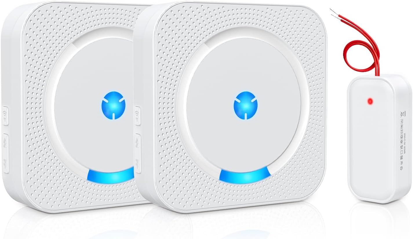 Besimlive Draadloze Deurbel Extender met 2 Stopcontacten - Wit - 34% Korting