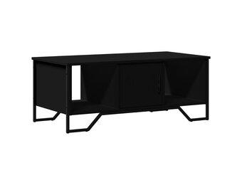 vidaXL Salontafel - Bewerkt Hout Zwart - 34% Korting!