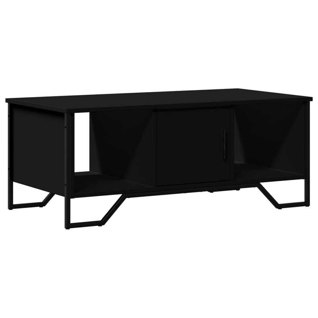 vidaXL Salontafel - Bewerkt Hout Zwart - 34% Korting!