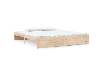 VidaXL Houten Bedframe 180x200cm - 35% Korting
