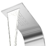 VidaXL Douchepaneel RVS Gebogen - 30% Korting