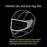 Universeel Motorhelm Vizier - Krasbestendig & Anticondens - 78% Korting