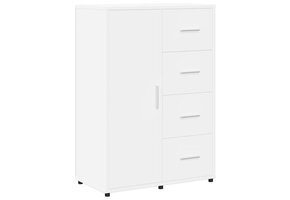vidaXL Dressoir Wit 60x31x84 cm - 59% Korting!