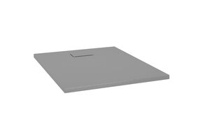 vidaXL Douchebak 100x80 cm SMC Grijs - 54% Korting!