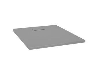 vidaXL Douchebak 100x80 cm SMC Grijs - 54% Korting!