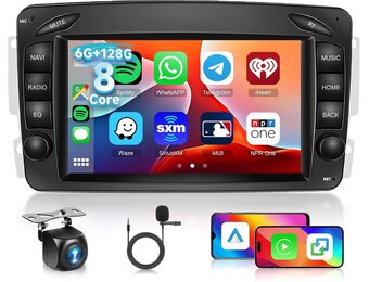 Autoradio 7" IPS HD | 8-Core, 6GB/128GB | CarPlay/Android Auto | 35% Korting