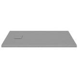 vidaXL Douchebak 100x80 cm SMC Grijs - 54% Korting!