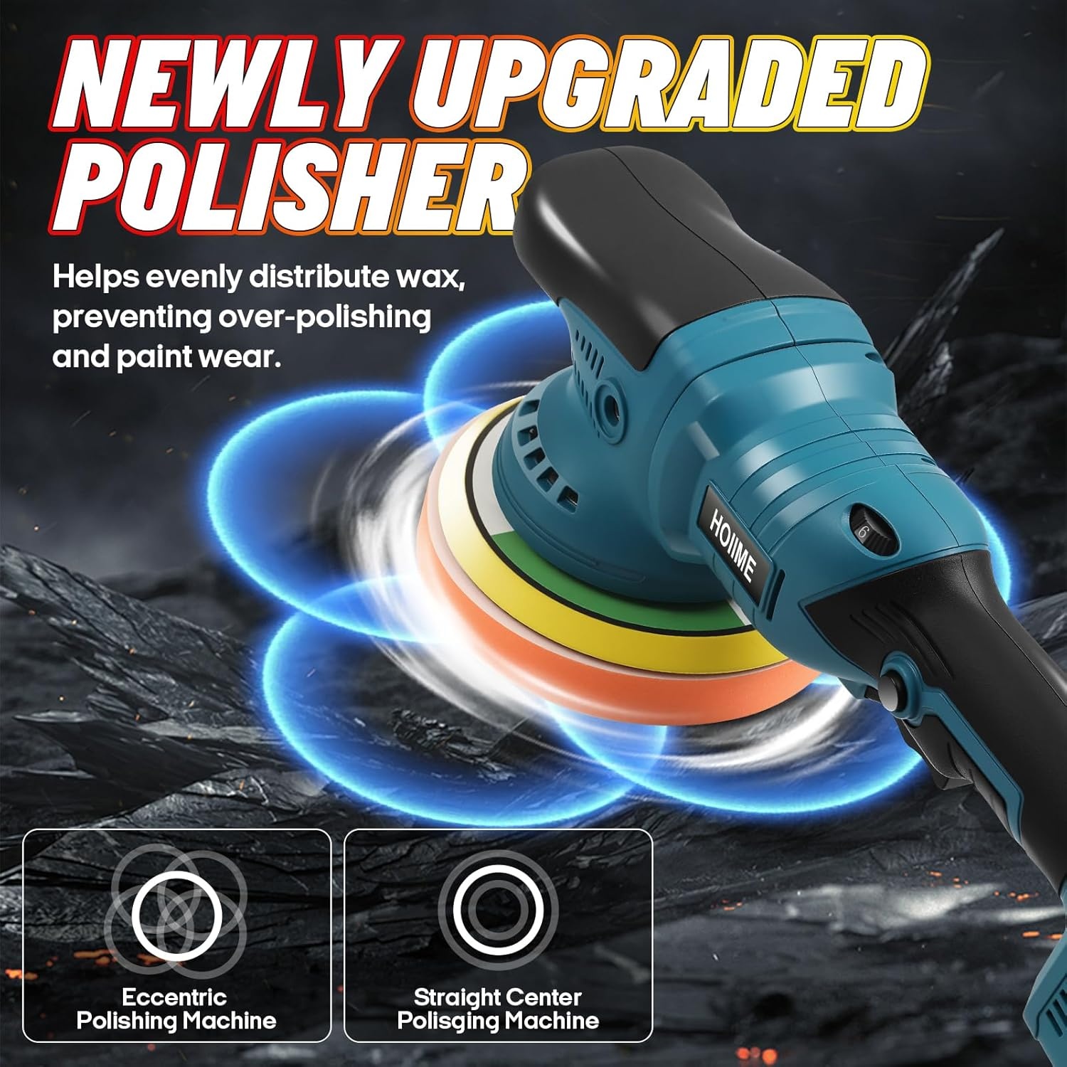 Draadloze Polijstmachine 6-Speed (34% Korting!)