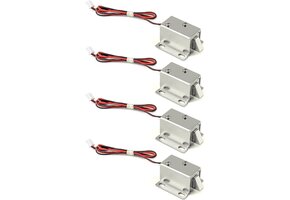 4x Elektromagnetisch Deurslot DC12V - Roestvrij & Veilig